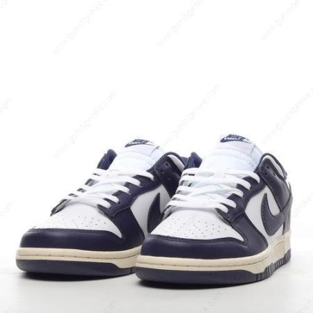 Herren/Damen ‘Weiß Marine’ Nike Dunk Low Schuhe DD1503-115
