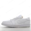 Herren/Damen ‘Weiß’ Nike Air Jordan 1 Low Schuhe 553558-112