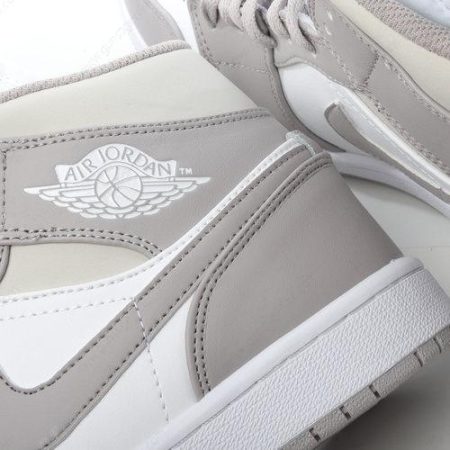Herren/Damen ‘Weiß’ Nike Air Jordan 1 Mid Schuhe 554724-082