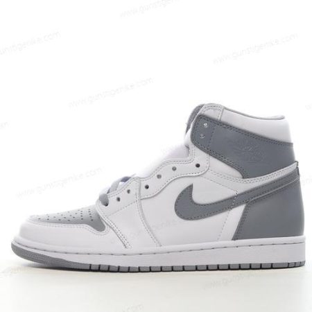 Herren/Damen ‘Weiß’ Nike Air Jordan 1 Retro High OG Schuhe 555088-037