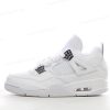 Herren/Damen ‘Weiß’ Nike Air Jordan 4 Retro Schuhe 308497-100