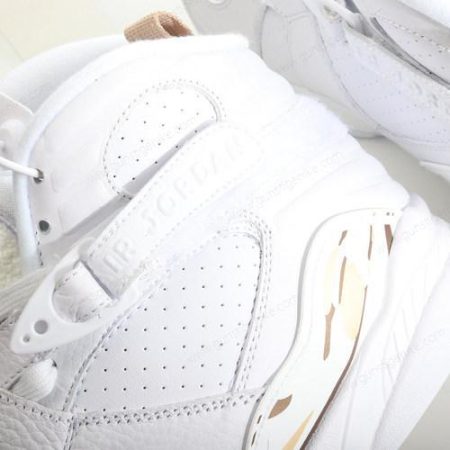 Herren/Damen ‘Weiß’ Nike Air Jordan 8 Retro Schuhe AA1239-135