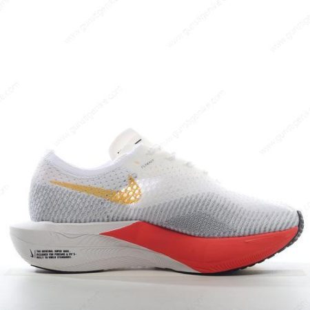Herren/Damen ‘Weiß Orange Grau’ Nike ZoomX VaporFly NEXT% 3 Schuhe DV4219-500