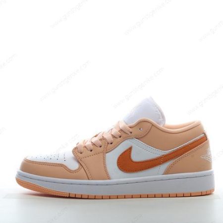Herren/Damen ‘Weiß Orange’ Nike Air Jordan 1 Low Schuhe DC0774-801
