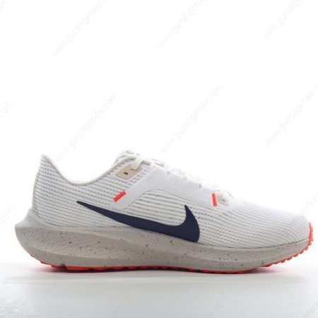 Herren/Damen ‘Weiß Orange’ Nike Air Zoom Pegasus 40 Schuhe DV3853-100