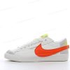 Herren/Damen ‘Weiß Orange’ Nike Blazer Low 77 Jumbo Schuhe DQ1470-103