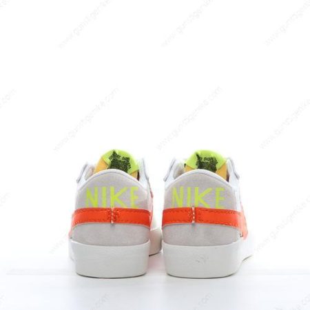 Herren/Damen ‘Weiß Orange’ Nike Blazer Low 77 Jumbo Schuhe DQ1470-103