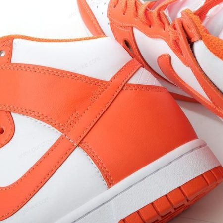 Herren/Damen ‘Weiß Orange’ Nike SB Dunk High Schuhe DD1399-101
