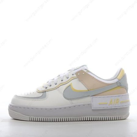 Herren/Damen ‘Weiß Rosa Gelb’ Nike Air Force 1 Low Shadow Schuhe DR7883-101