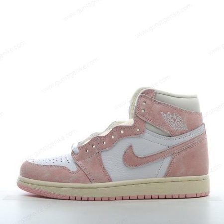 Herren/Damen ‘Weiß Rosa’ Nike Air Jordan 1 Retro High OG Schuhe FD2596-600