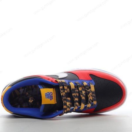 Herren/Damen ‘Weiß Rot Blau’ Nike Dunk Low Schuhe DR6190-100