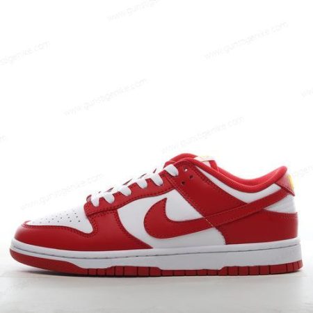 Herren/Damen ‘Weiß Rot Gelb’ Nike Dunk Low Schuhe DD1391-602