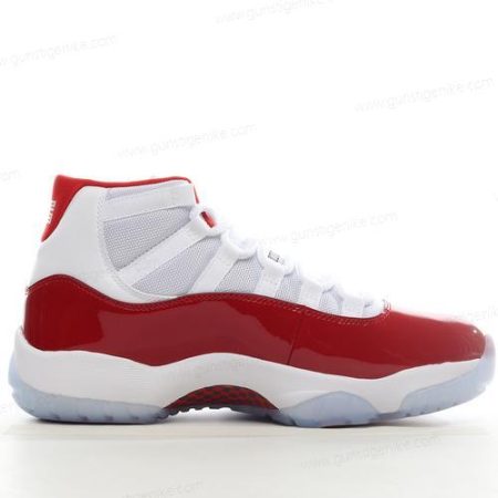 Herren/Damen ‘Weiß Rot’ Nike Air Jordan 11 Retro High Schuhe CT8012-116