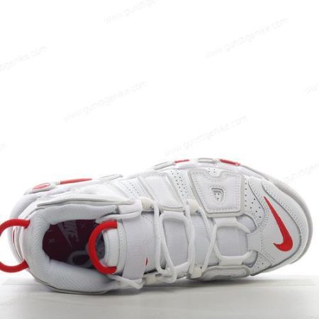 Herren/Damen ‘Weiß Rot’ Nike Air More Uptempo 96 Schuhe DX8965-100