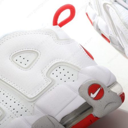 Herren/Damen ‘Weiß Rot’ Nike Air More Uptempo 96 Schuhe DX8965-100