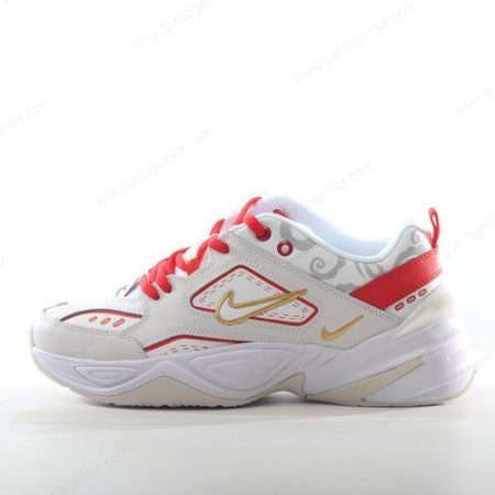 Herren/Damen ‘Weiß Rot’ Nike M2K Tekno Schuhe AO3108-006