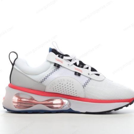 Herren/Damen ‘Weiß Rot Schwarz Blau’ Nike Air Max 2021 Schuhe DH4245-100