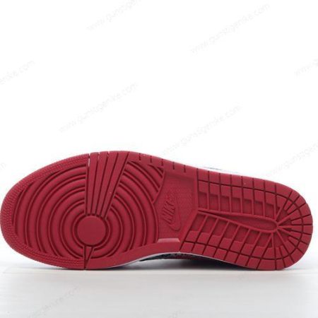 Herren/Damen ‘Weiß Rot Schwarz Grün’ Nike Air Jordan 1 Mid SE Schuhe DM1208-150