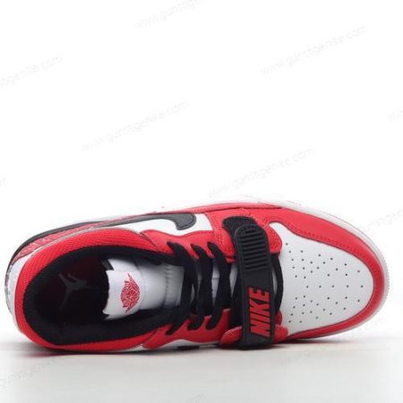 Herren/Damen ‘Weiß Rot Schwarz’ Nike Air Jordan Legacy 312 Low Schuhe CD7069-116
