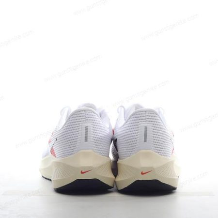 Herren/Damen ‘Weiß Rot Schwarz’ Nike Air Zoom Pegasus 40 Schuhe FJ0686-100
