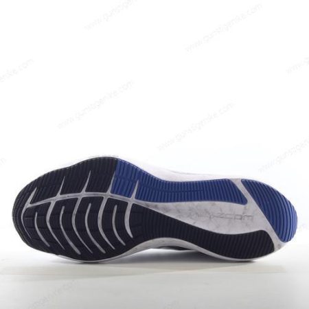 Herren/Damen ‘Weiß Schwarz Blau’ Nike Air Zoom Winflo 8 Schuhe CW3419-008