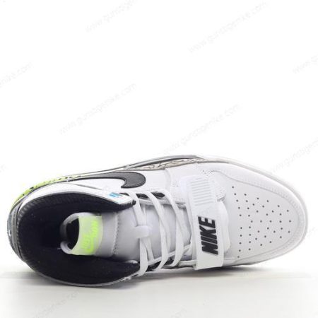 Herren/Damen ‘Weiß Schwarz Grau Grün’ Nike Air Jordan Legacy 312 Schuhe AQ4160-107