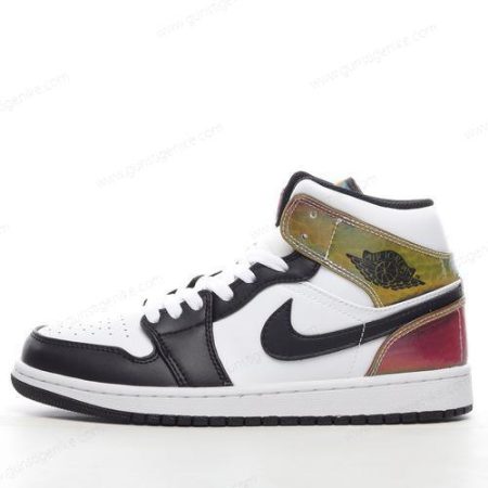Herren/Damen ‘Weiß Schwarz’ Nike Air Jordan 1 Mid Schuhe DM7802-100