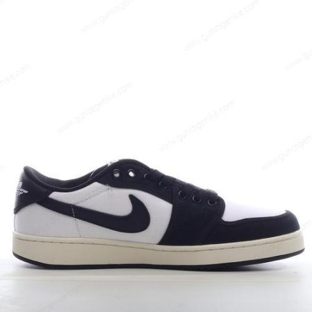 Herren/Damen ‘Weiß Schwarz’ Nike Air Jordan 1 Retro AJKO Low Schuhe DX4981-100