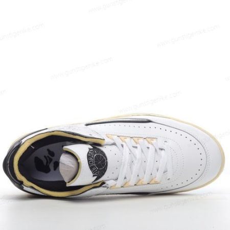 Herren/Damen ‘Weiß Schwarz’ Nike Air Jordan 2 Low SP x Off-White Schuhe DJ4375-101