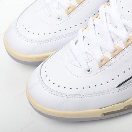 Herren/Damen ‘Weiß Schwarz’ Nike Air Jordan 2 Low SP x Off-White Schuhe DJ4375-101