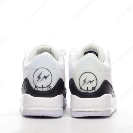Herren/Damen ‘Weiß Schwarz’ Nike Air Jordan 3 Retro Schuhe DA3595-100