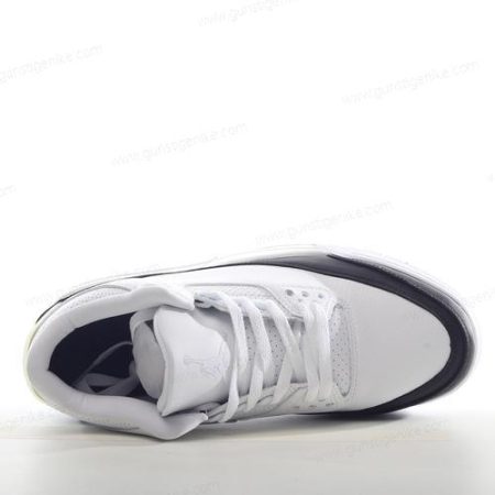 Herren/Damen ‘Weiß Schwarz’ Nike Air Jordan 3 Retro Schuhe DA3595100