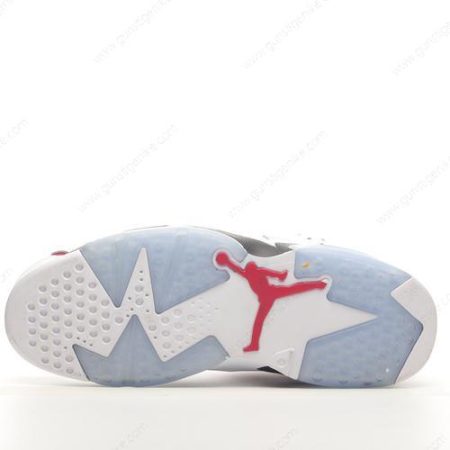 Herren/Damen ‘Weiß Schwarz’ Nike Air Jordan 6 Retro Schuhe CT8529-106