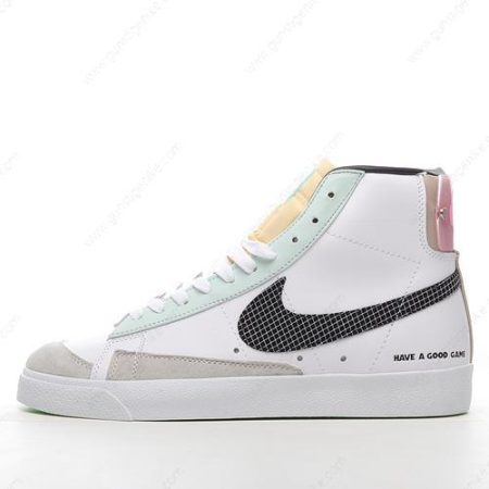 Herren/Damen ‘Weiß Schwarz’ Nike Blazer Mid Schuhe DO2331-101