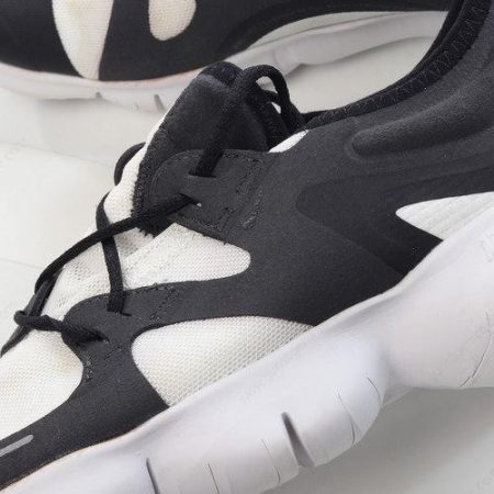Herren/Damen ‘Weiß Schwarz’ Nike Free RN 5 Schuhe AQ1289-102