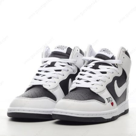 Herren/Damen ‘Weiß Schwarz’ Nike SB Dunk High Schuhe DN3741-002