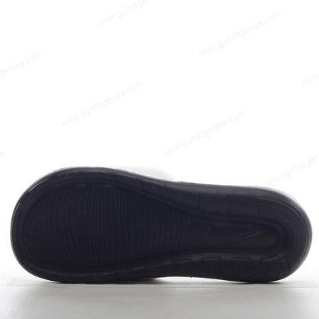 Herren/Damen ‘Weiß Schwarz’ Nike Victori One Slide Schuhe CN9675-005
