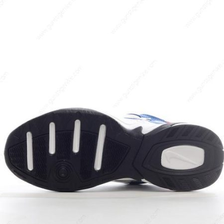 Herren/Damen ‘Weiß Schwarz Orange Blau’ Nike M2K Tekno Schuhe AV4789-100