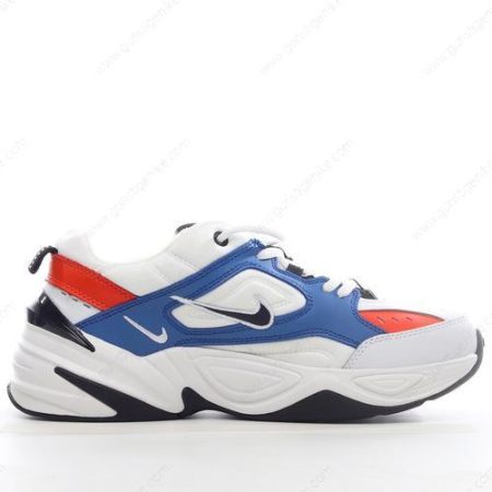 Herren/Damen ‘Weiß Schwarz Orange Blau’ Nike M2K Tekno Schuhe AV4789-100