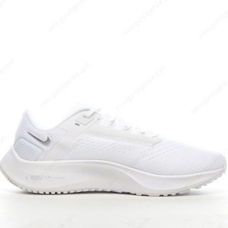 Herren/Damen ‘Weiß Silber’ Nike Air Zoom Pegasus 38 Schuhe CW7358-100