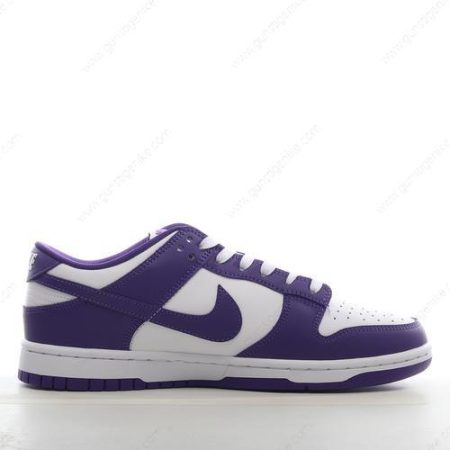 Herren/Damen ‘Weiß Violett’ Nike Dunk Low Schuhe DD1391-104