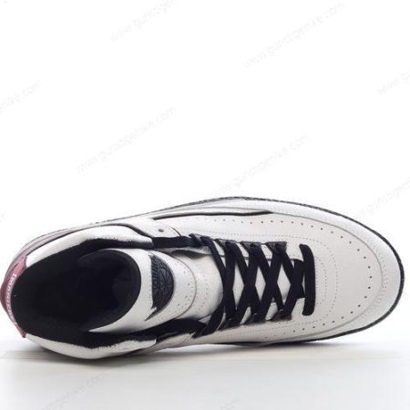 Herren/Damen ‘Weiß Violett Schwarz’ Nike Air Jordan 2 Mid SP x Off-White Schuhe DJ4375-160