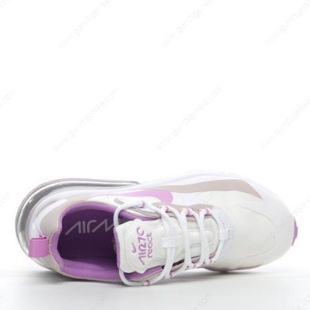 Herren/Damen ‘Weißviolett’ Nike Air Max 270 React Schuhe CZ1609-100